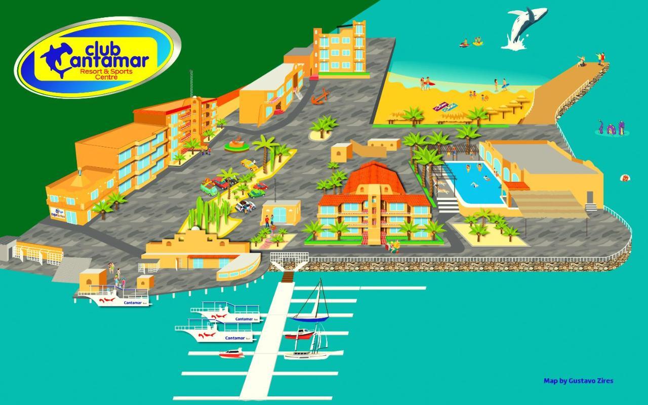 Club Cantamar Beach Hotel & Marina La Paz Eksteriør bilde